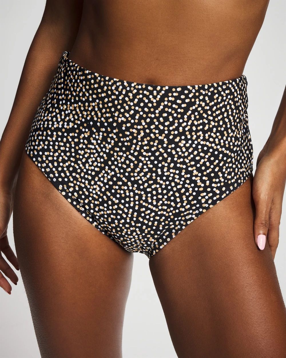 On The Dot High Waist Bottom click to view larger image.