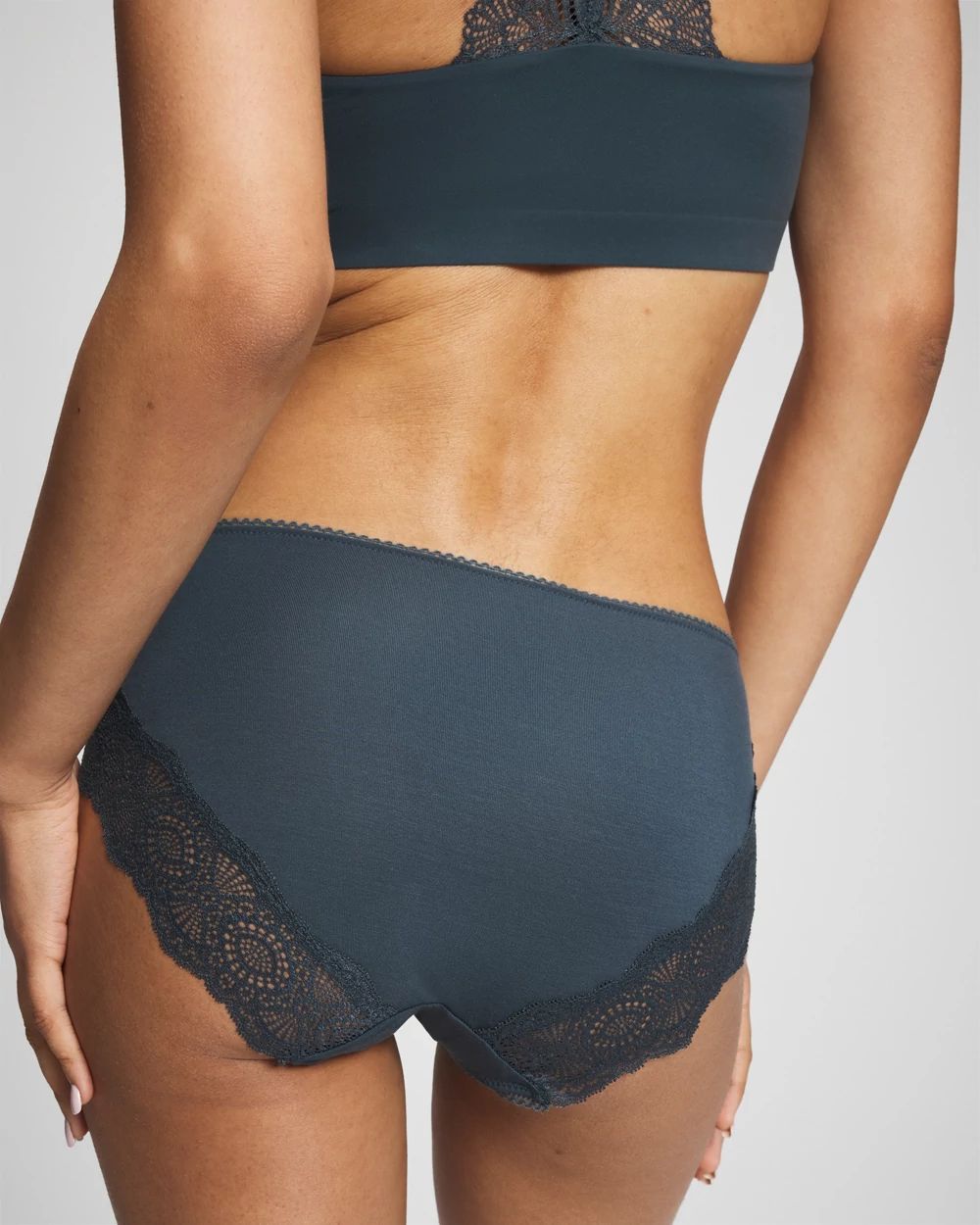 Embraceable Hipster Panty Crochet Lace click to view larger image.