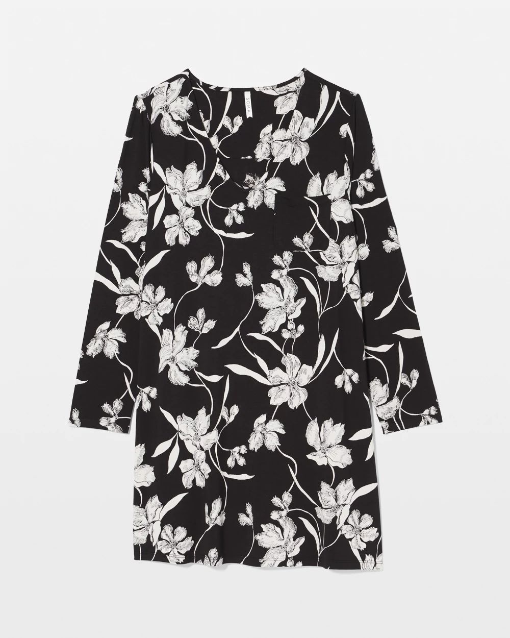 Cool Nights Long-Sleeve Sleepshirt