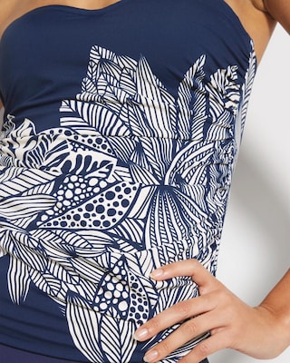 Bali Breeze Shirred Bandini Top