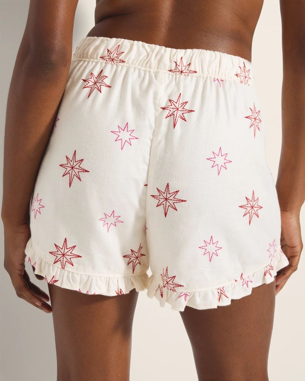 Super Soft Ruffle Pajama Short