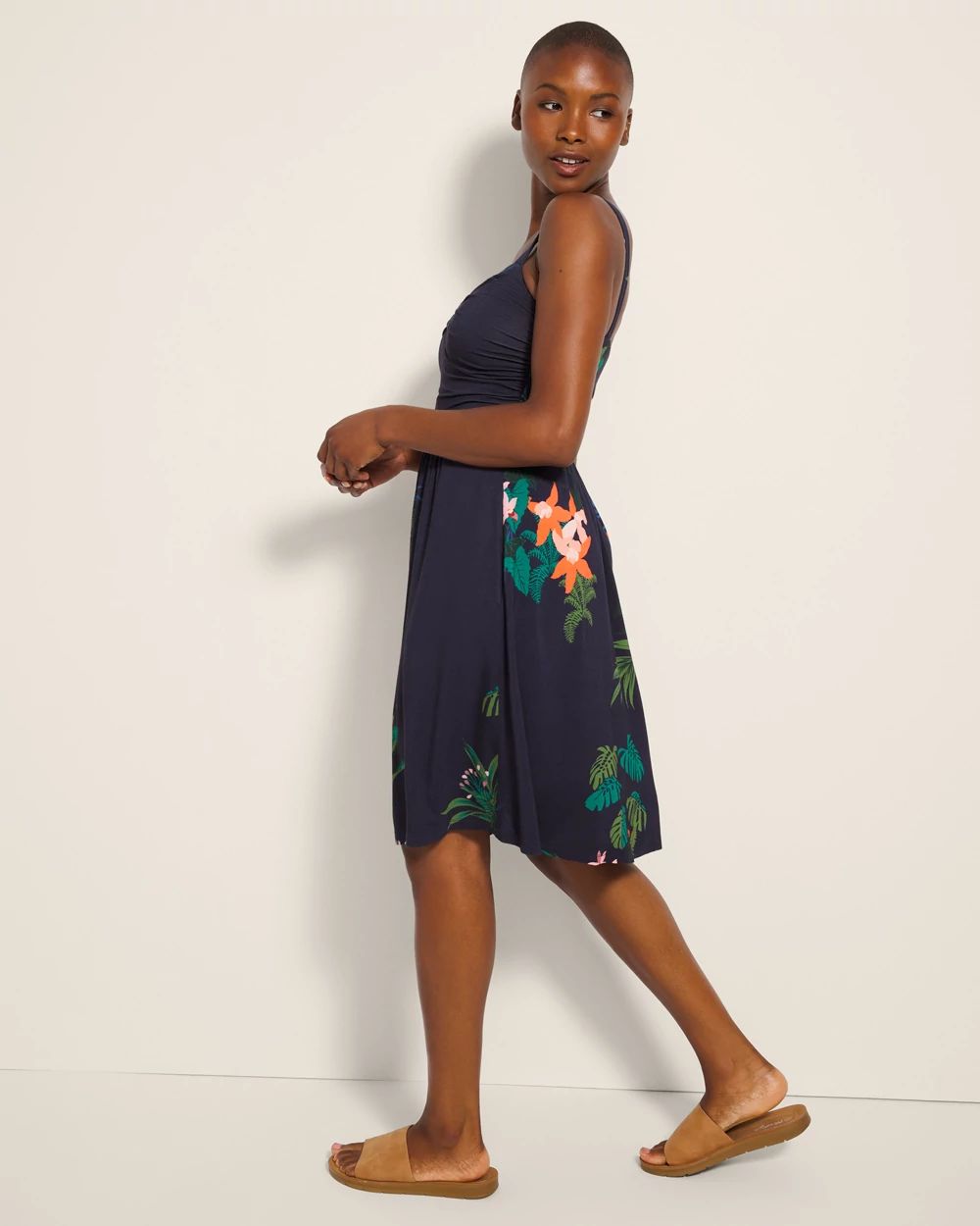 V-Wire Short Bra Dress click to view larger image.