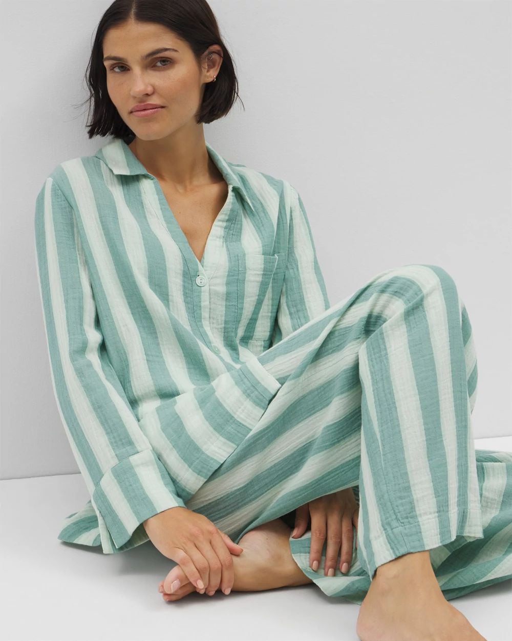 Cotton Gauze Pajama Pant