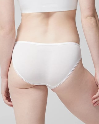 Bikini Panty with Enchanting Lace click to view larger image.