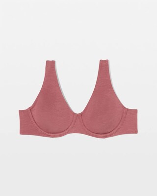 Modern Cotton Unlined Perfect Coverage Bra click to view larger image.