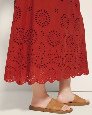 Eyelet Midi Bra Dress click to view larger image.