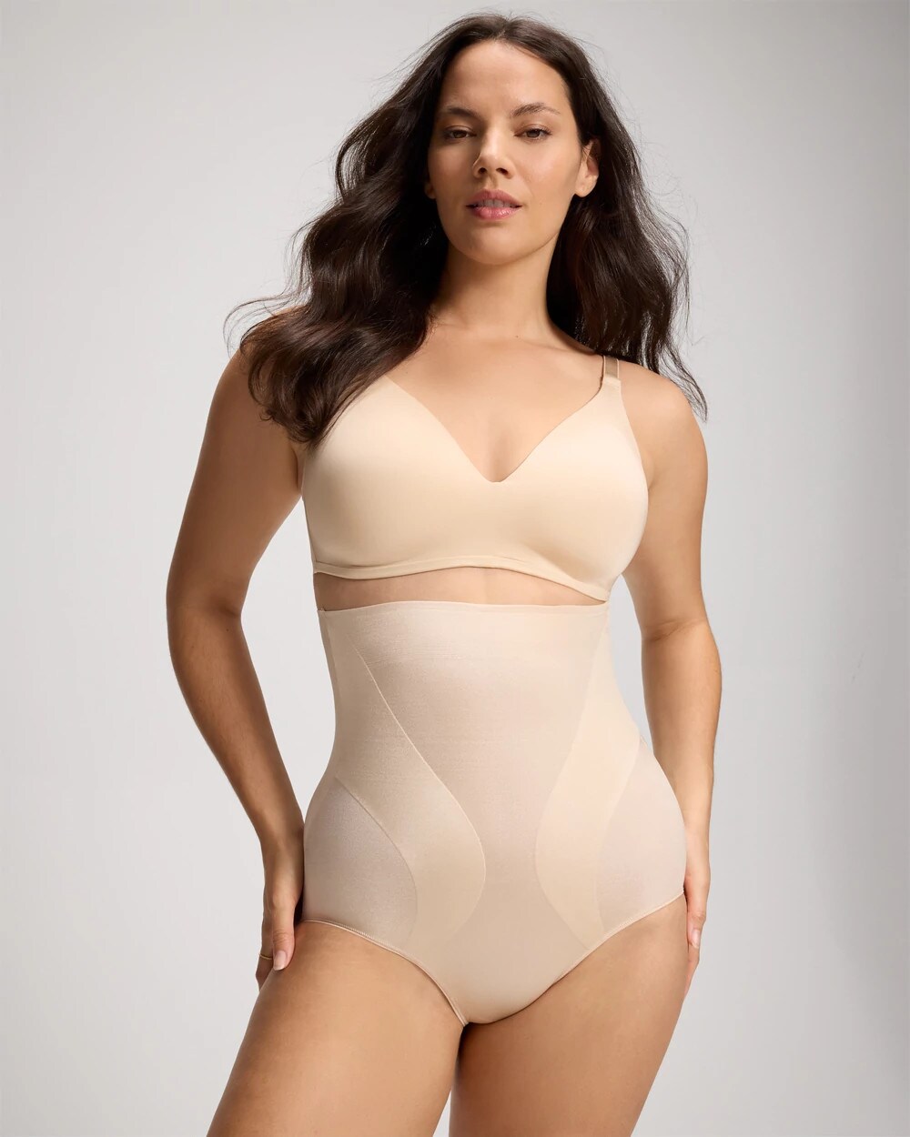 Mid-Level Shaping Vanishing Edge High-Waist Brief