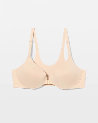 Lightly Lined Perfect Coverage Front-Close Bra click to view larger image.