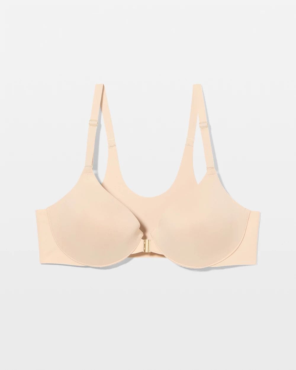 Lightly Lined Perfect Coverage Front-Close Bra click to view larger image.