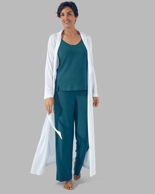 Foldover-Waist Pajama Pants