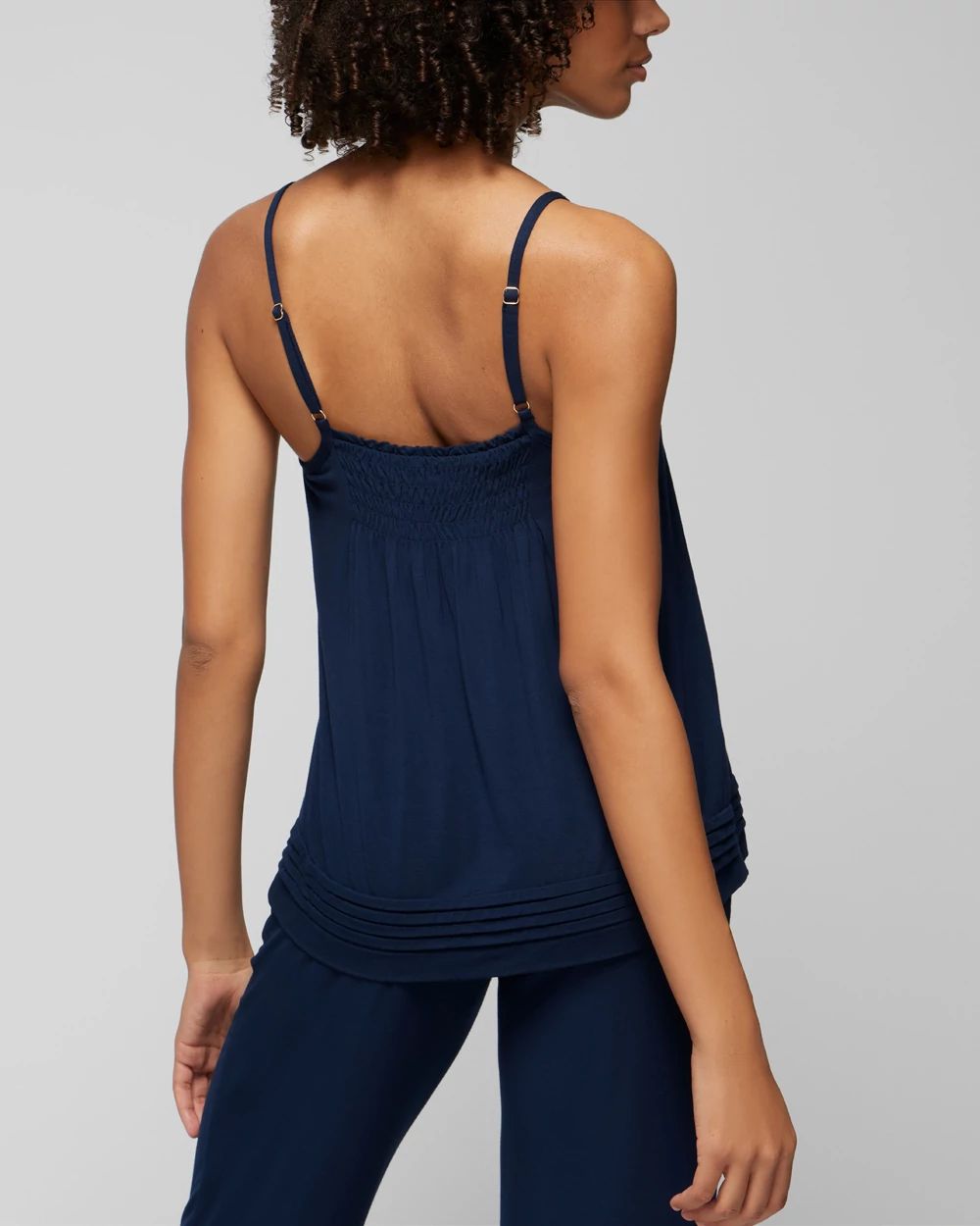 Pintuck Pajama Cami