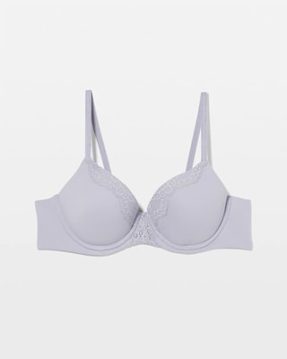 Embraceable Perfect Coverage Bra with Crochet Lace click to view larger image.
