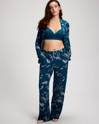 Printed Pajama Pants