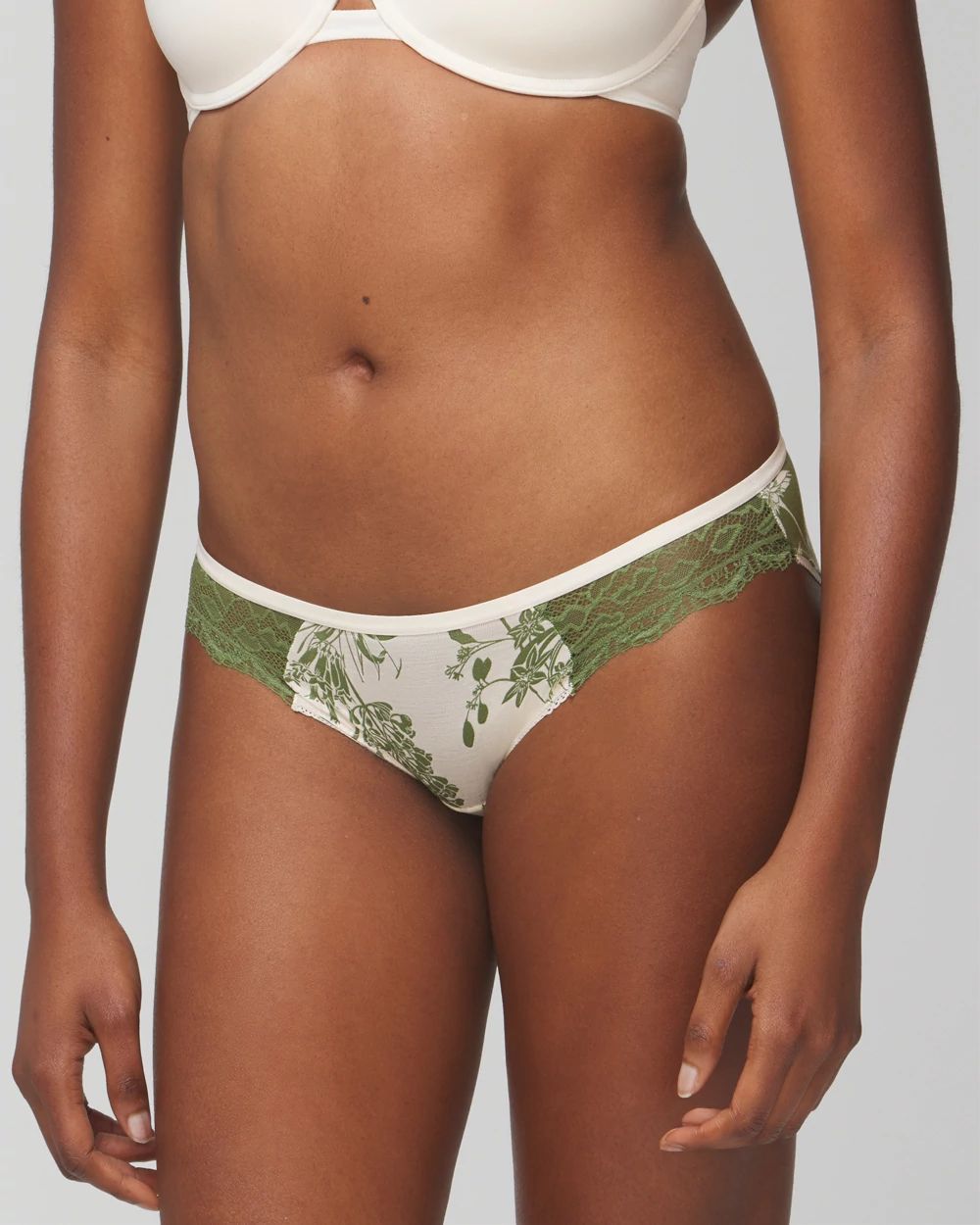 Embraceable Bikini Panty with Enchanting Lace