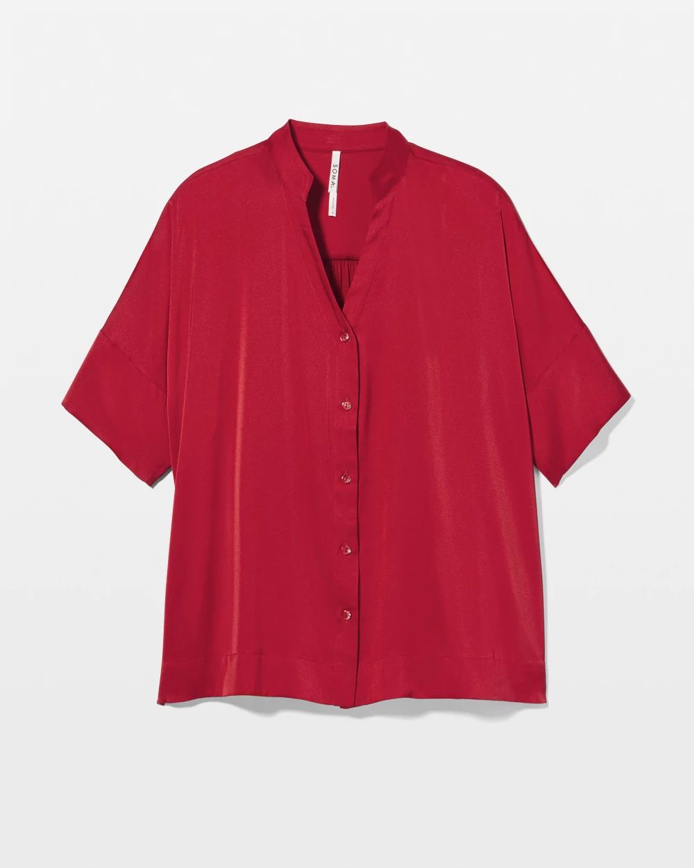 Button Front Pajama Top