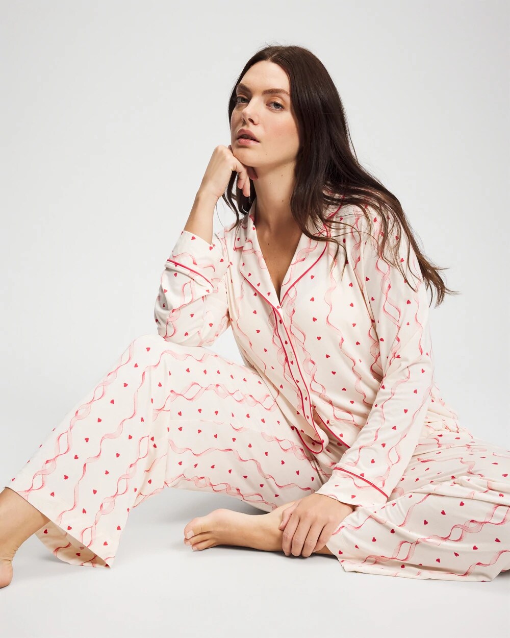 Printed Pajama Pants