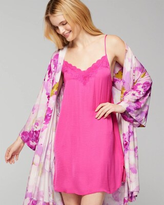 Lace-Trim Chemise