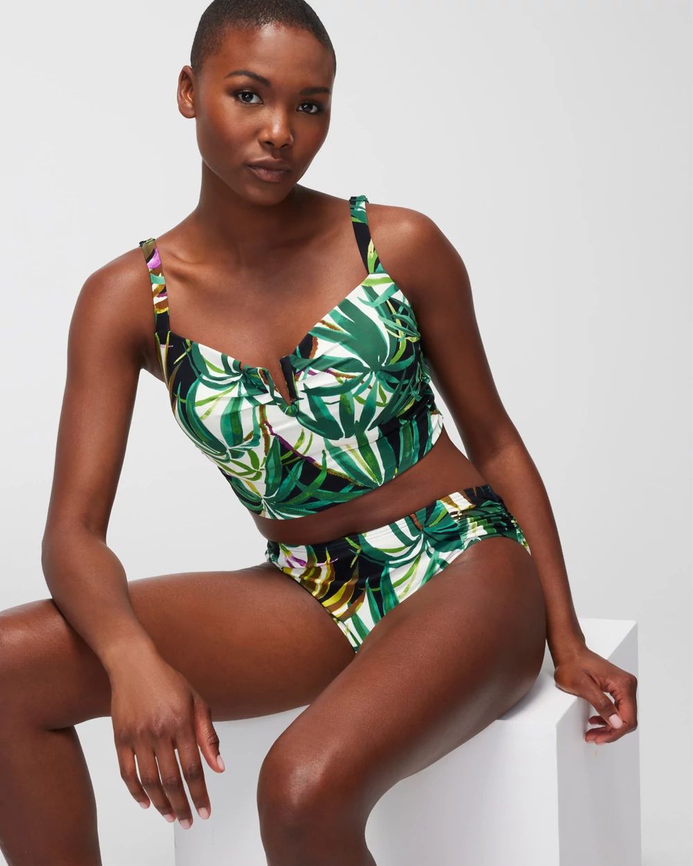 Soma Swim V-Wire Cropped Bikini Top