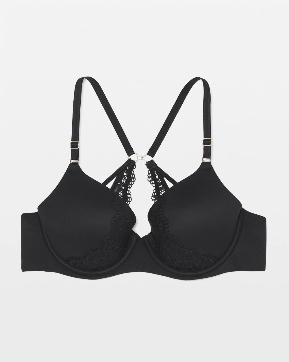 Perfect Coverage Convertible Bra with Lace back click to view larger image.