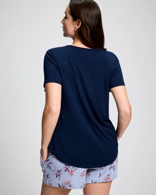 Short Sleeve and Short Pajama Set click to view larger image.