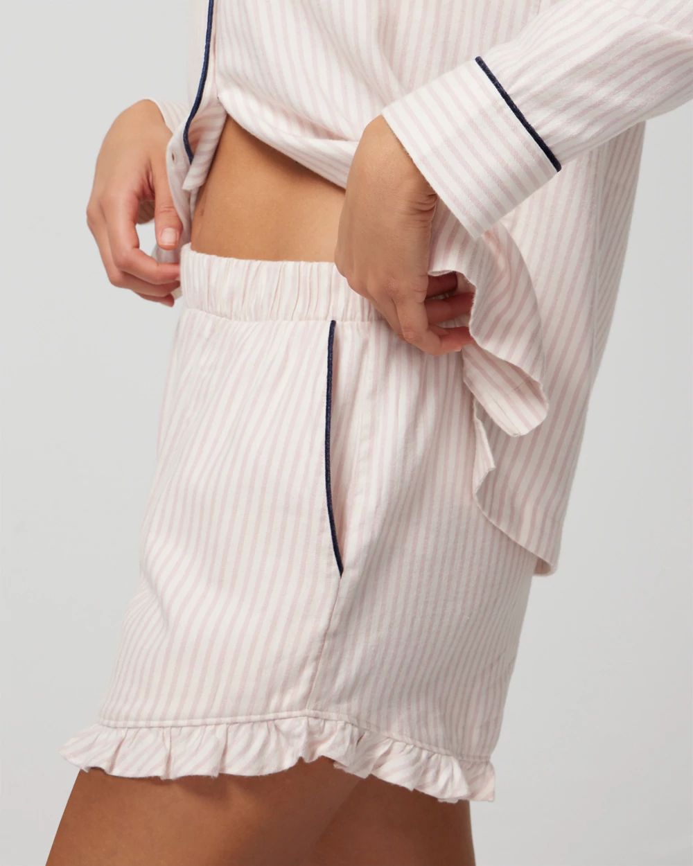 Ruffle Pajama Shorts