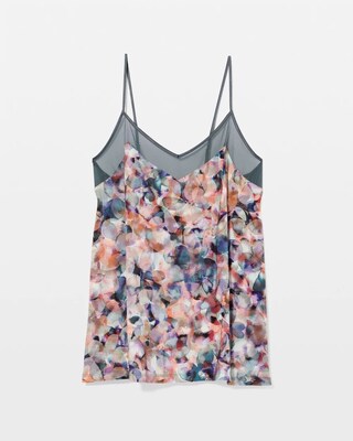 Mesh Trim Pajama Cami click to view larger image.