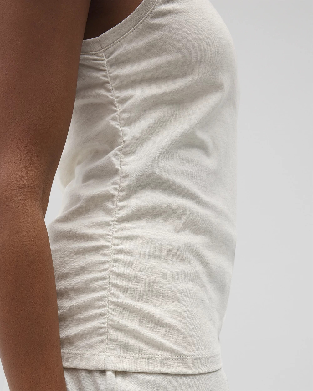 Ruched Pajama Tank
