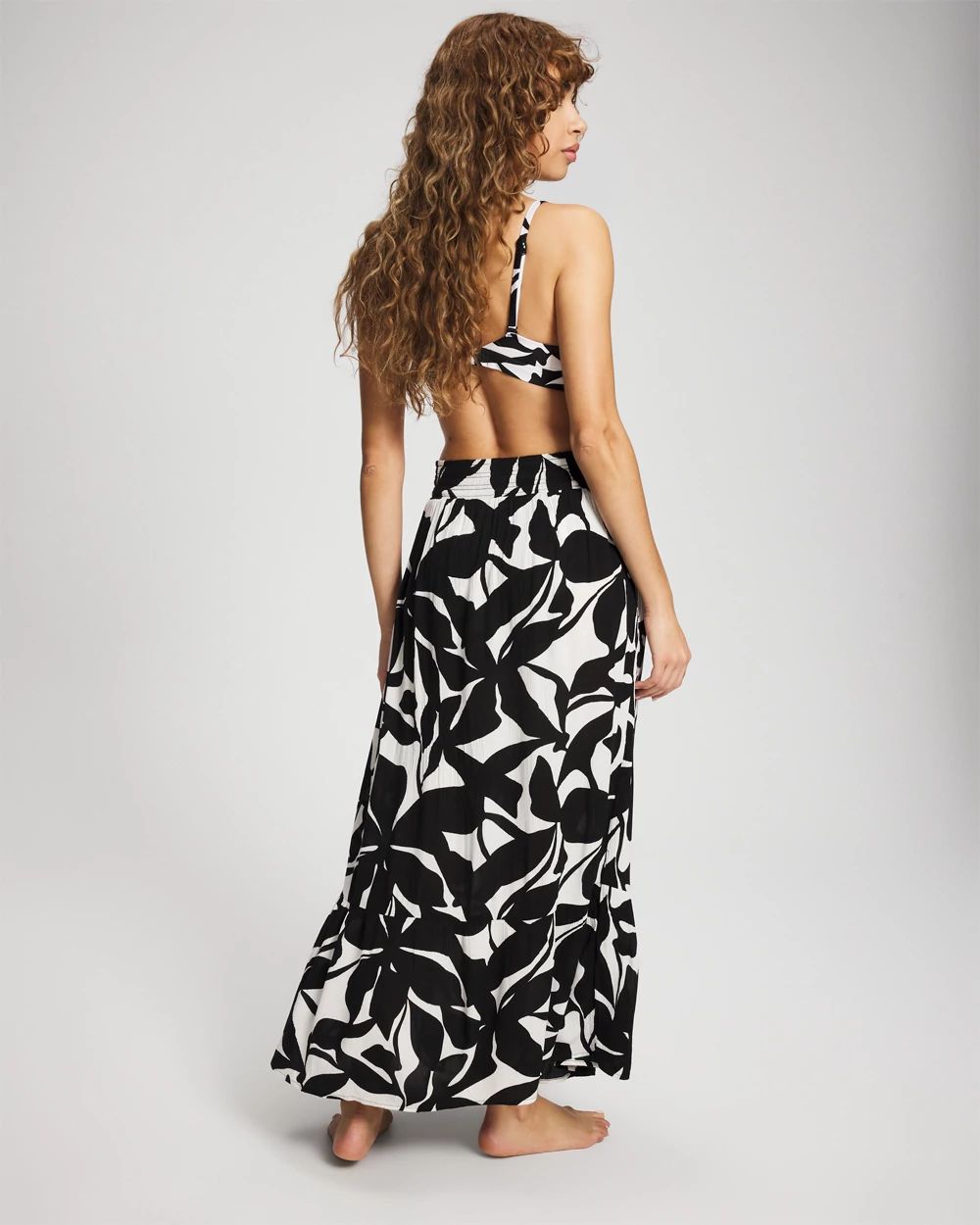 Rayon Crepe Cover Up Skirt click to view larger image.