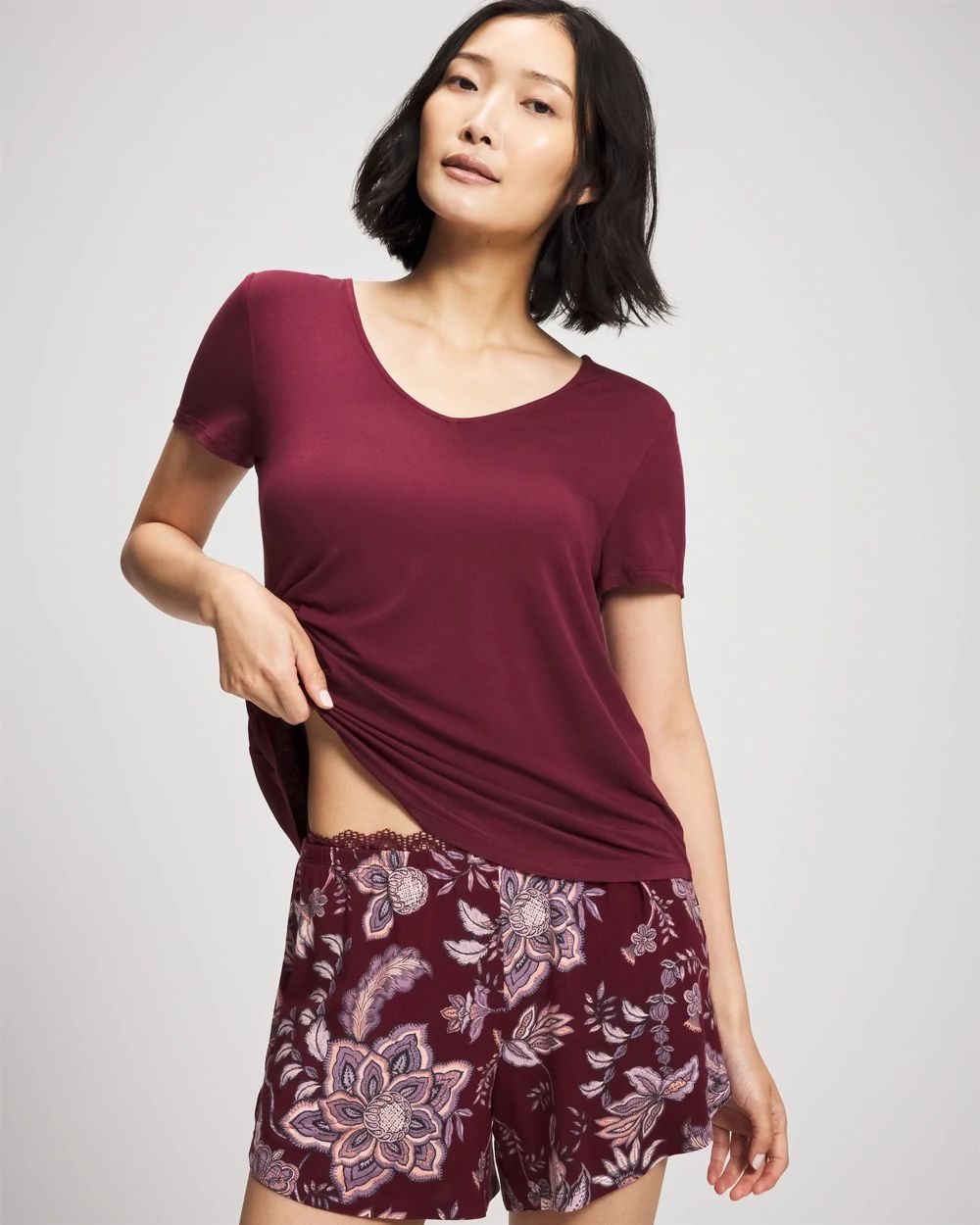 Cool Nights Short Sleeve Pajama Tee