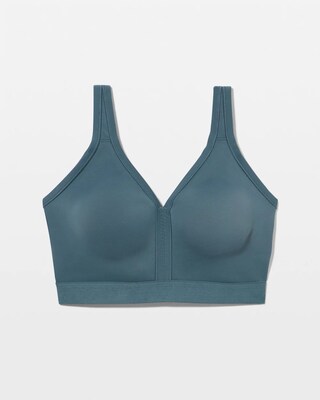 Wireless Unlined Full Coverage Bra click to view larger image.
