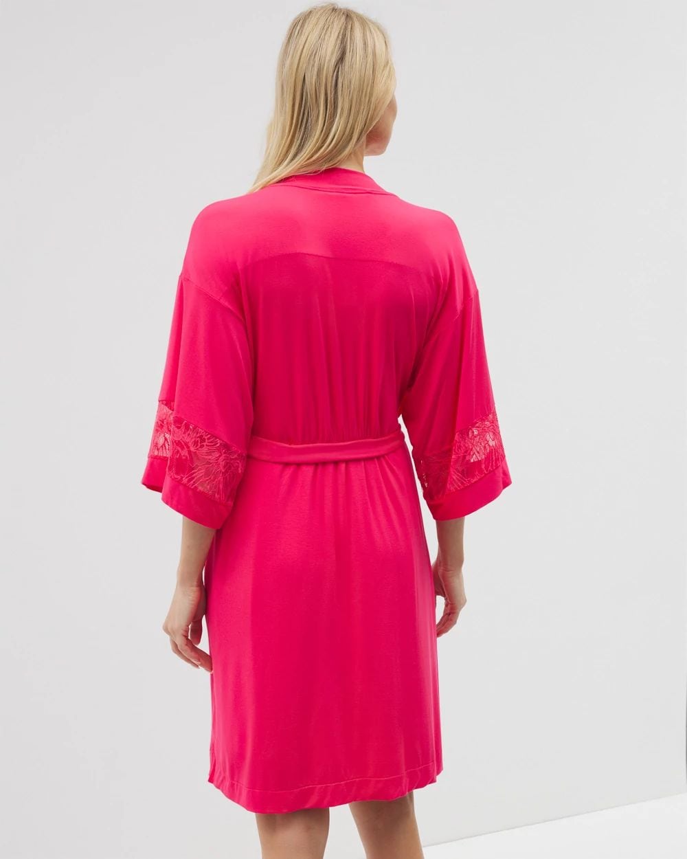 Cool Nights Robe With Lace