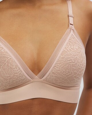 Triangle Bralette with Lace click to view larger image.