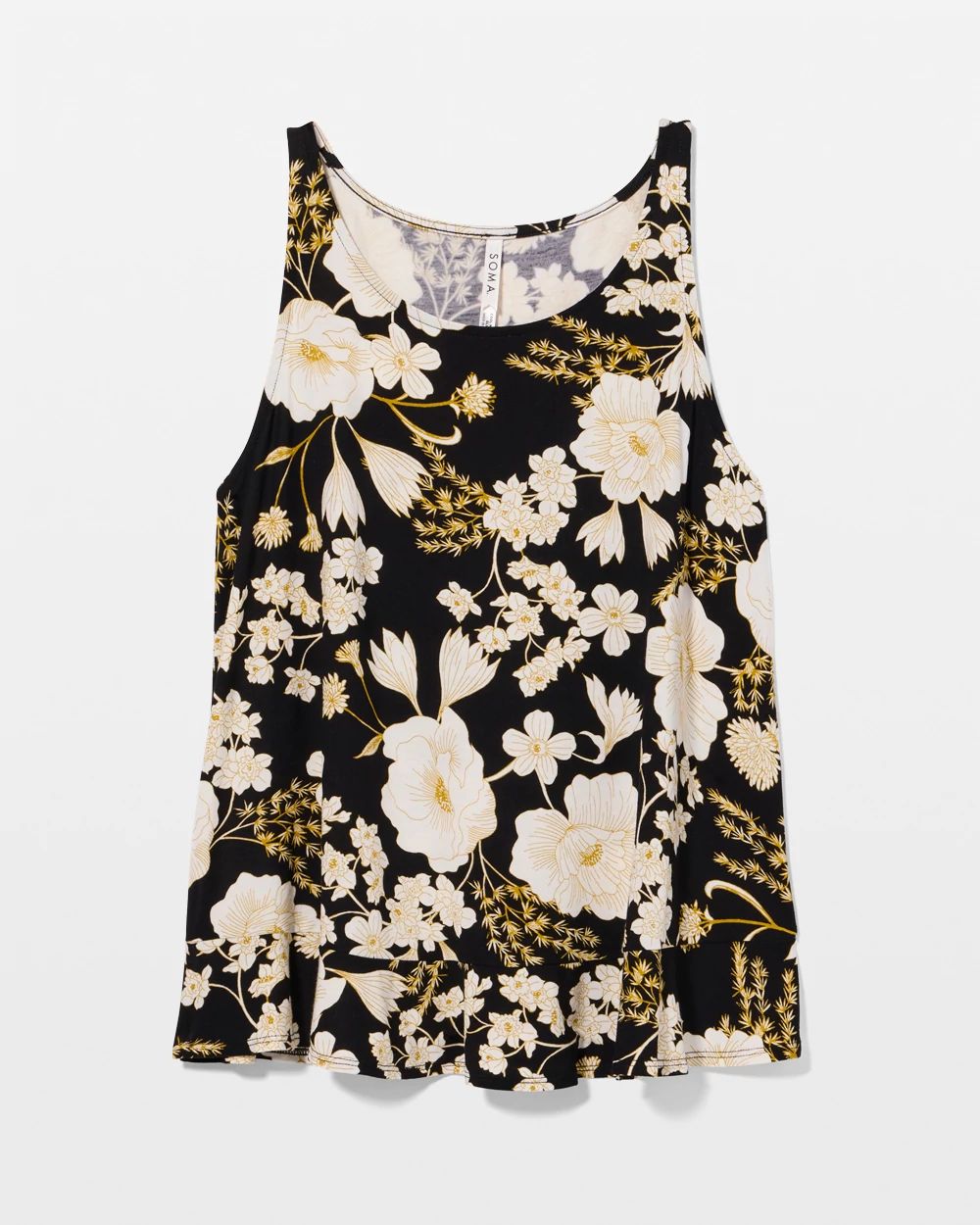 Ruffle Pajama Tank click to view larger image.