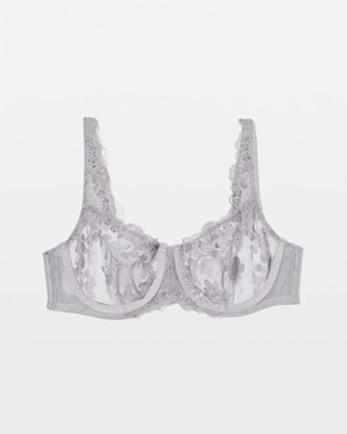 Sensuous Embroidery Balconette Bra click to view larger image.