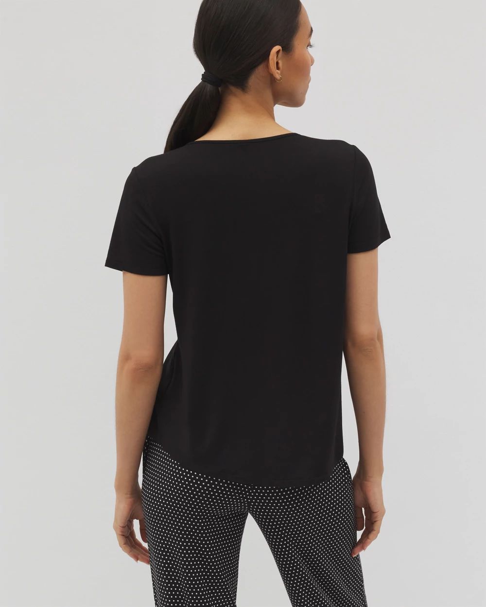 Cool Nights Packaged Short-Sleeve Pant Pajama Set