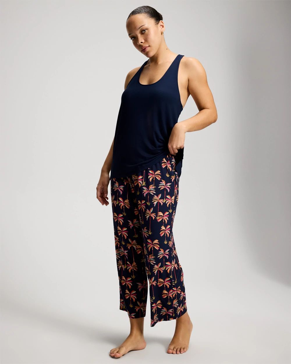 Cool Nights Tank + Crop Pants Pajama Set