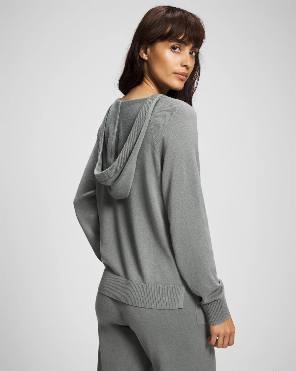 Cotton Sweater Hoodie click to view larger image.