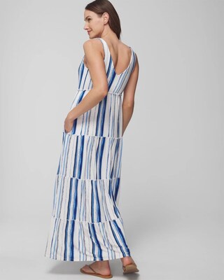 Tiered Maxi Bra Dress