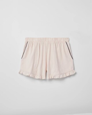 Ruffle Pajama Shorts