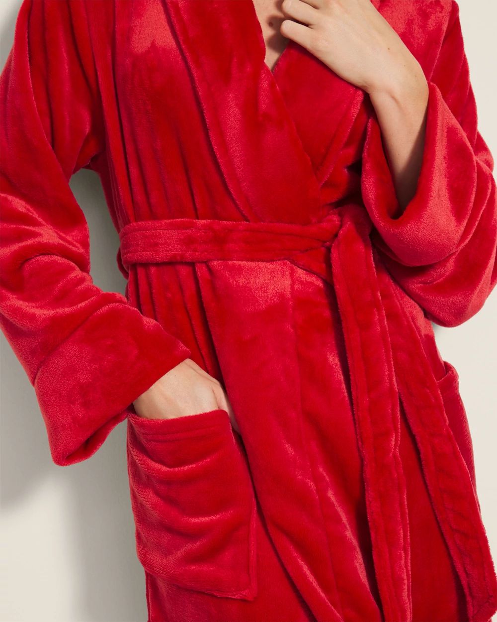 Plush Short Robe