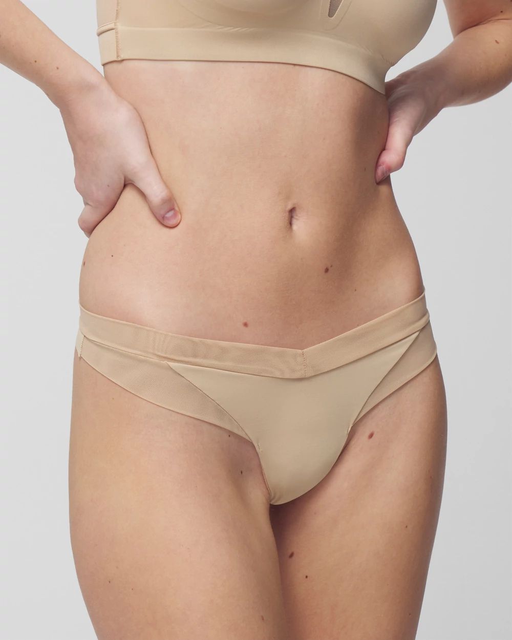 Mesh Thong Panty