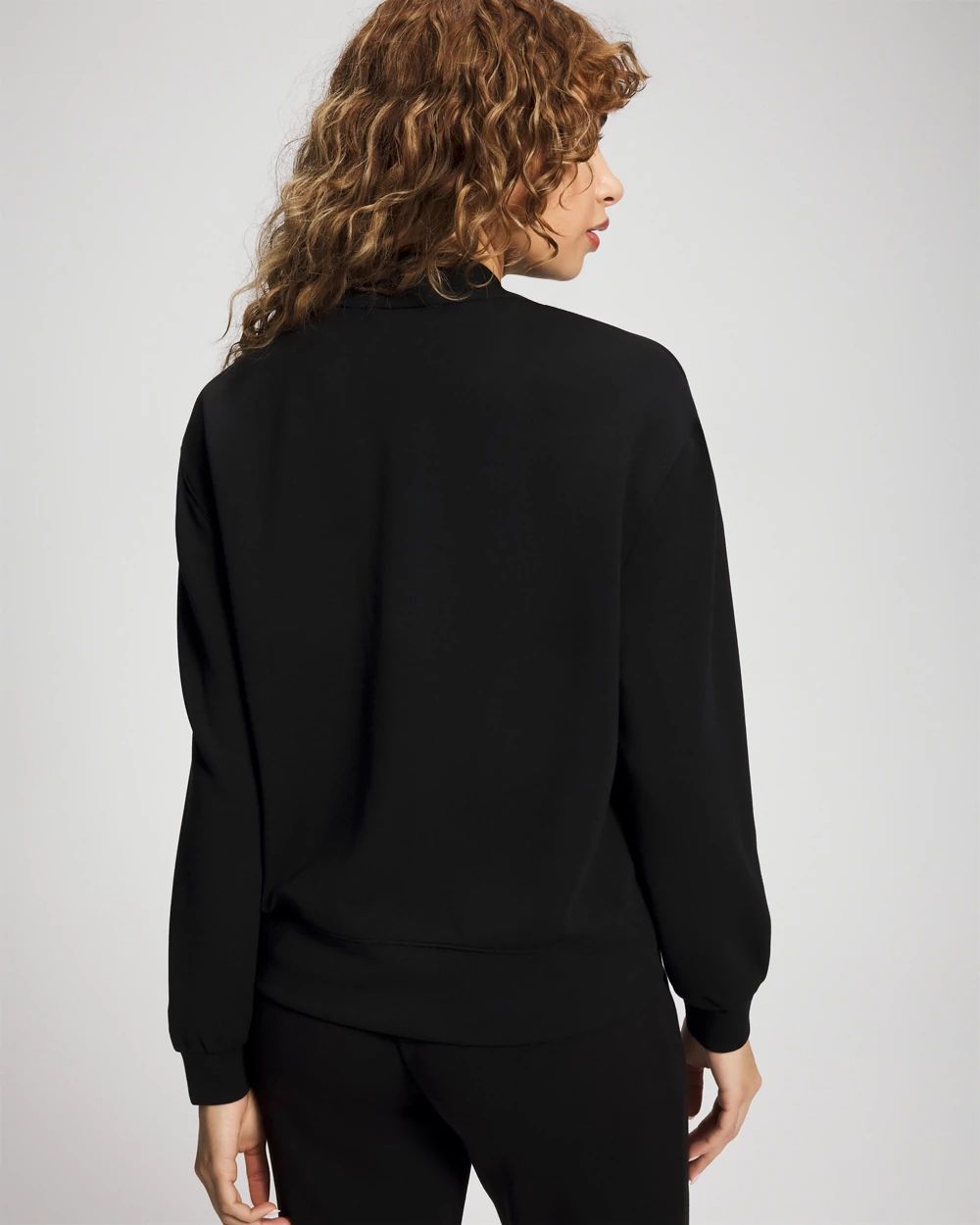 Modern Modal Bomber Jacket click to view larger image.