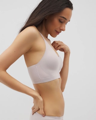 Racerback Bralette with Lace Back click to view larger image.
