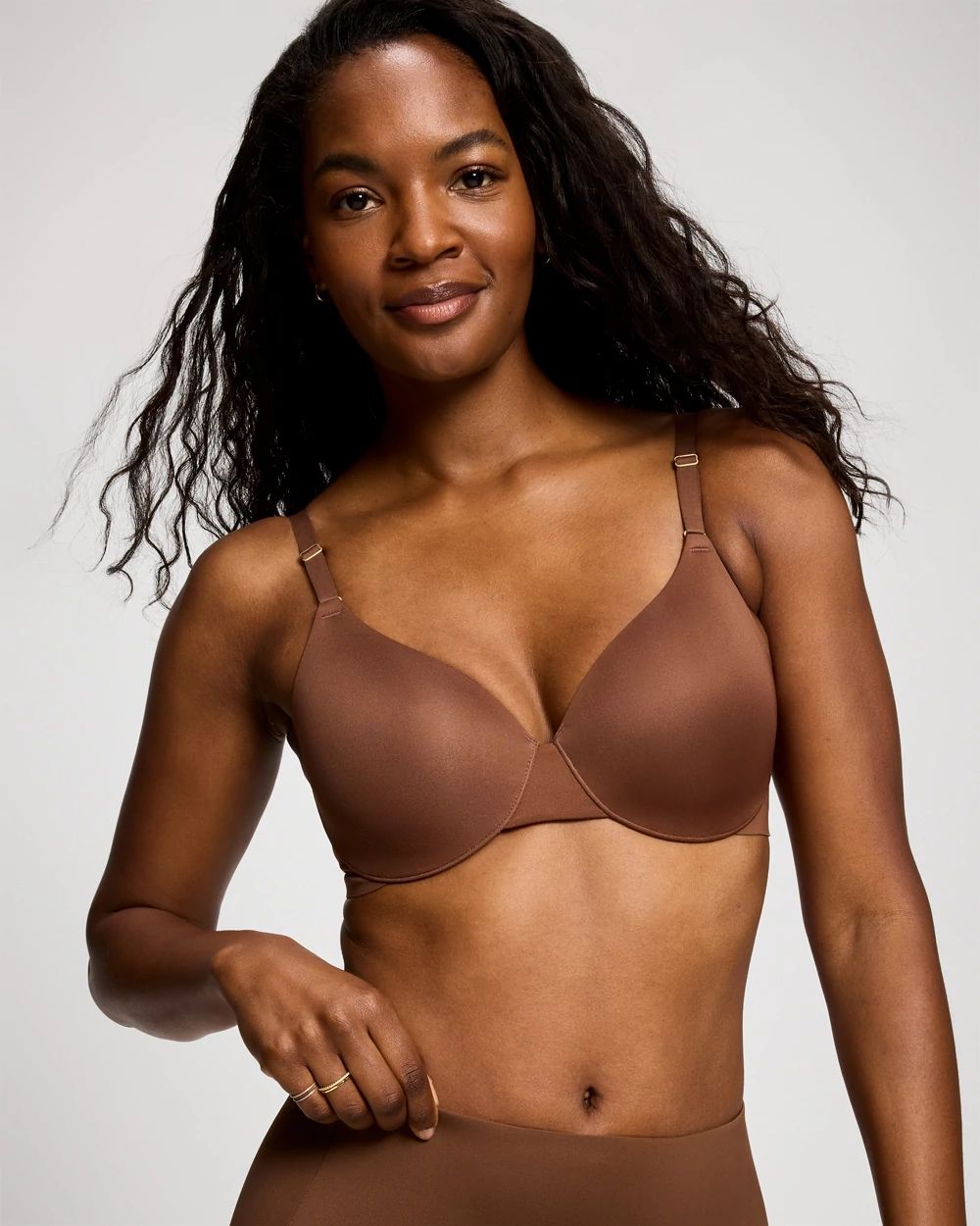 Lightly Lined Full Coverage Bra click to view larger image.