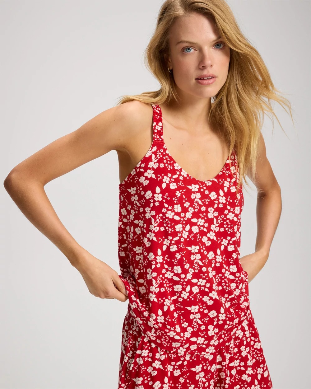 Mini Ruffle Pajama Cami