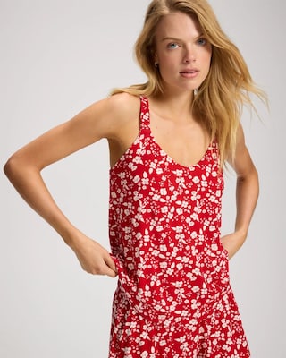 Mini Ruffle Pajama Cami