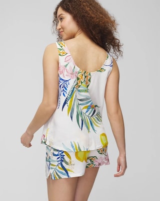 Tank Shorts Pajama Set click to view larger image.