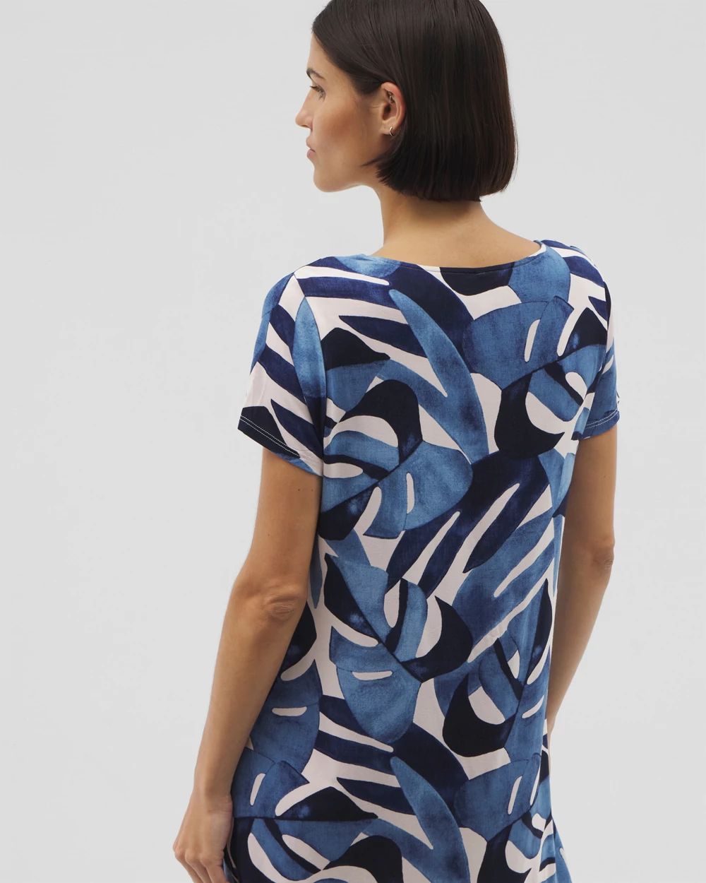 Cool Nights Short Sleeve Scoop Neck Sleepshirt