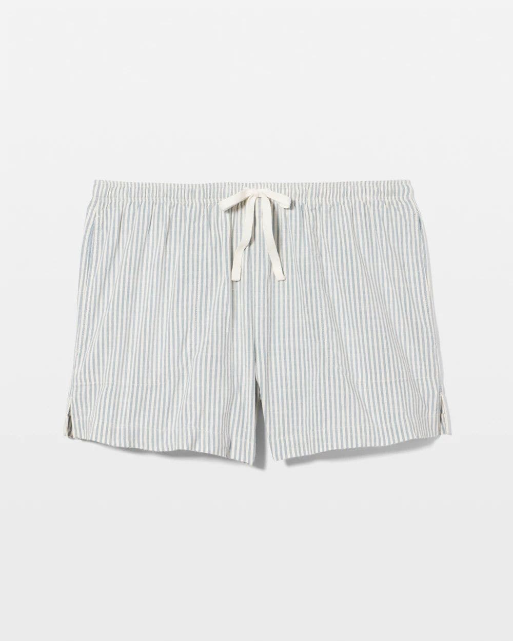 Textured Cotton Printed Pajama Short