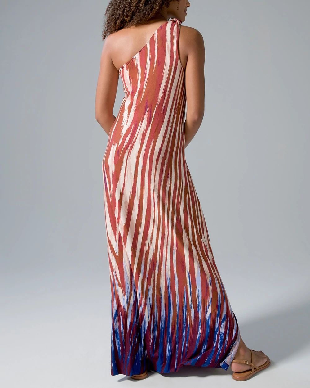 One-Shoulder Maxi Bra Dress click to view larger image.